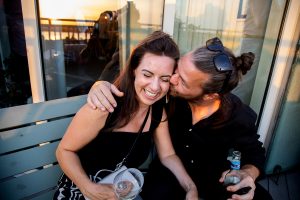 Sommerfest auf Rooftop mit Blick auf die Innenstadt und die Alster in Hamburg Eventfotografin in der Sturmfreien Bude EBF Studios