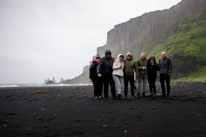Black Sand Beach in Iceland